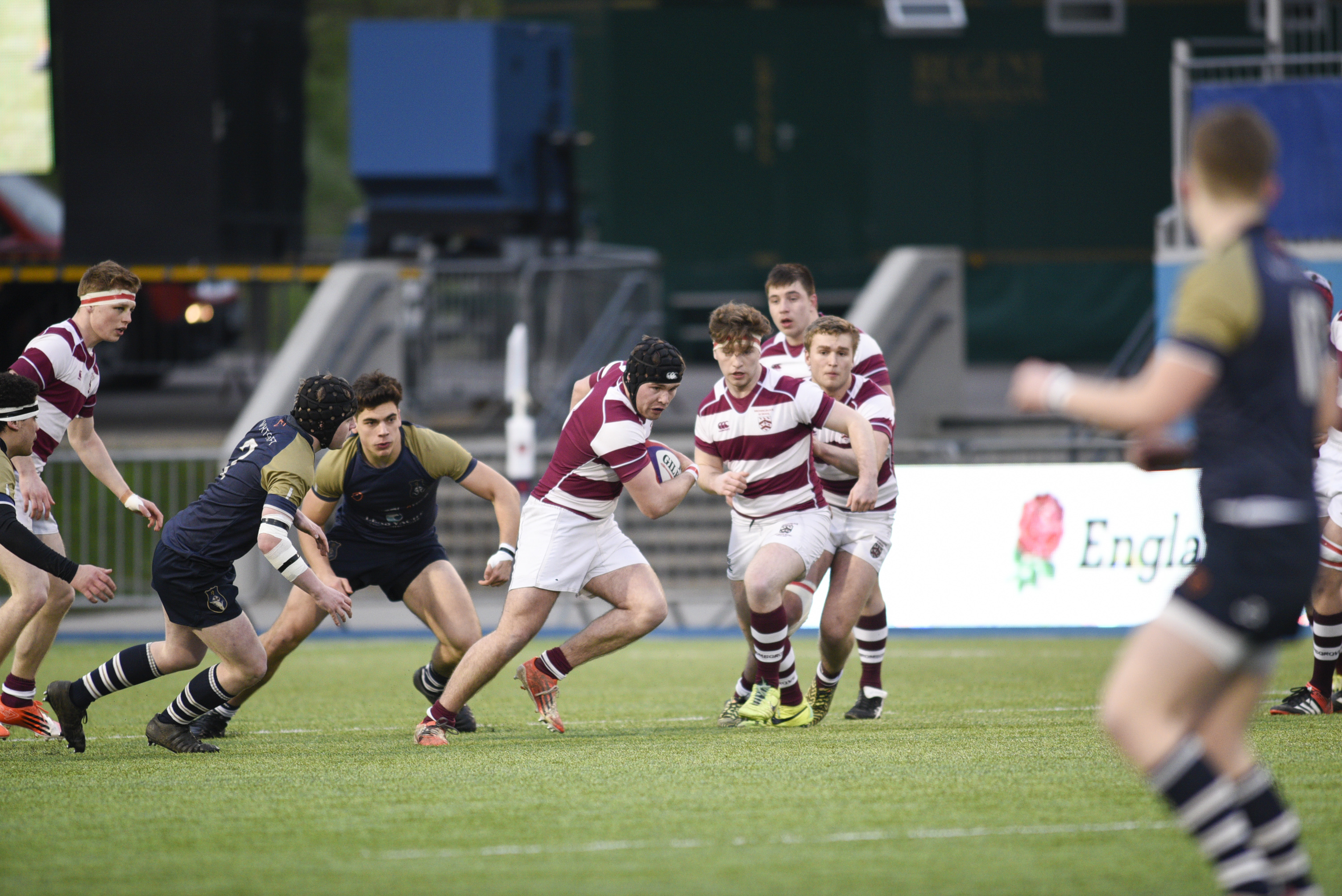 NatWest Schools Cup Semi Final (won 50-24): Bromsgrove v Whitgift, 27th February 2016